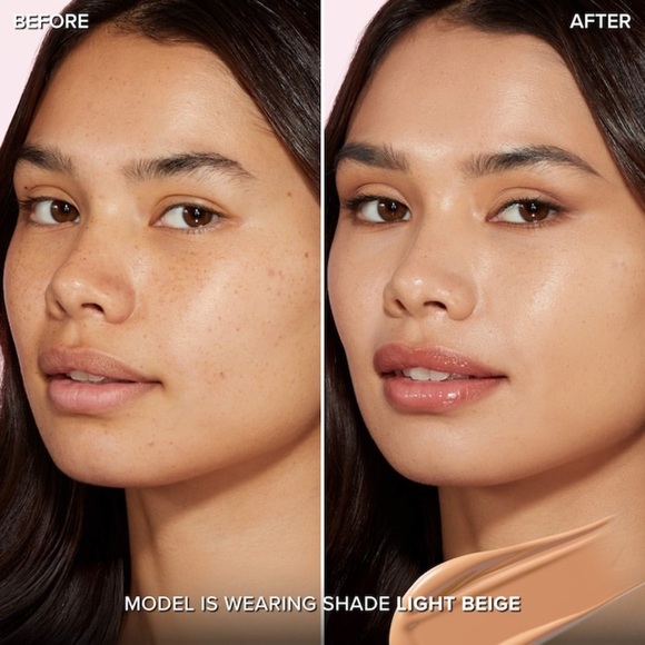 🆕 TOO FACED Born This Way Undetectable Med Coverage Foundation LIGHT BEIGE NIB - Picture 2 of 8